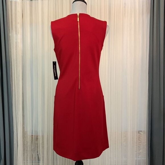 SHARGANO Scarlett’s sleeveless w exposed zippered patch pockets and back dress - Picture 2 of 9
